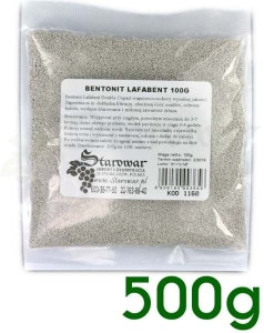 Klaronik BENTONIT LAFABENT DOUBLE COMPACT 500G granulowany 