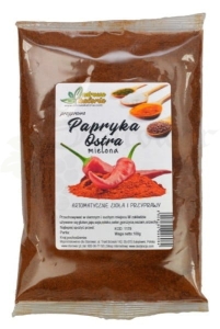 Przyprawa PAPRYKA OSTRA MIELONA 100G