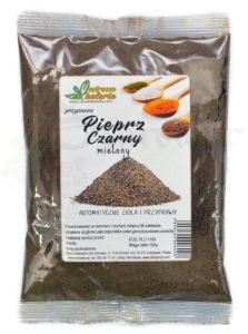 Przyprawa PIEPRZ CZARNY MIELONY 100G