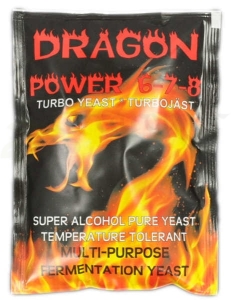 Drożdże Gorzelnicze DRAGON POWER 6-7-8 MULTIPURPOSE / 50 szt
