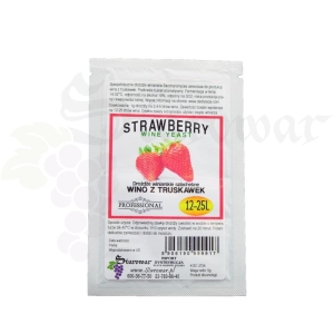 Drożdże Winiarskie WINE YEAST STRAWBERRY - Wino z Truskawek