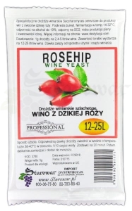 Drożdże Winiarskie WINE YEAST ROSEHIP - Wino z Owoców Dzikiej Róży