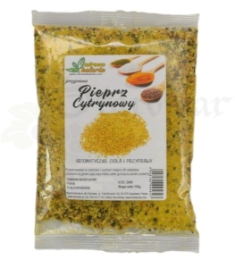 Przyprawa Pieprz Cytrynowy 100g