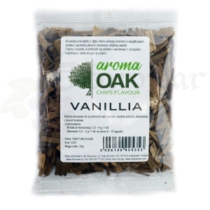 Płatki Dębowe Chipsy AROMA OAK VANILLIA 50G