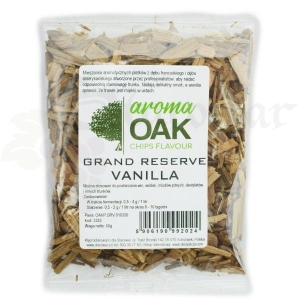 Płatki Dębowe Chipsy AROMA OAK GRAND RESERVE VANILLA 50G