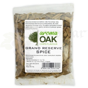 Płatki Dębowe Chipsy AROMA OAK GRAND RESERVE SPICE 50G