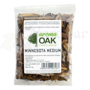 Płatki Dębowe Chipsy AROMA OAK MINNESOTA MEDIUM 50G