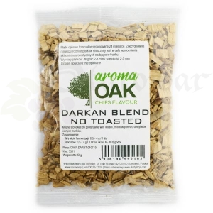 Płatki Dębowe Chipsy AROMA OAK DARKAN BLEND NO-TOASTED 50G