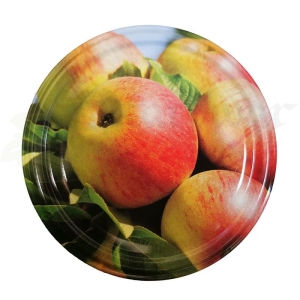 WIECZKO ZAKRĘTKA DO SŁOIKA 82MM OWOCE /W05/ JABŁKA