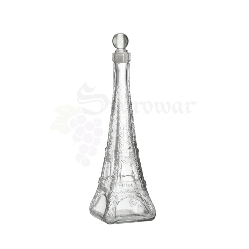 KARAFKA SZKLANA WIEŻA EIFFLA 350ML.JPG