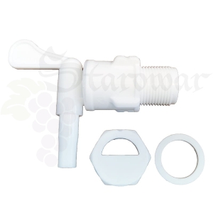 Kran do Pojemnika Fermentacyjnego 3/4 Cala Obrotowy Antysedymentacyjny