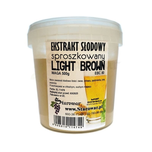 Ekstrakt Słodowy LIGHT BROWN sproszkowany 0,5kg.jpg