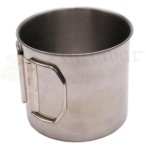 Kubek Turystyczny ze Stali Nierdzewnej 500 ml