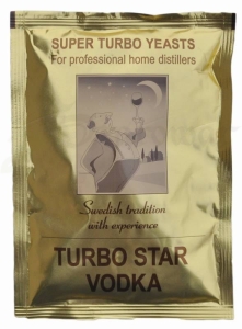 Drożdże Gorzelnicze TURBO STAR VODKA Turbo Pure / 1 szt