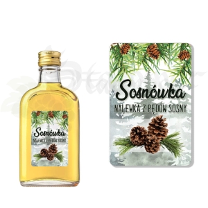 Etykieta na Butelkę Nalewka Sosnówka et109 / 1 szt