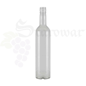 Butelka Szklana KRYSZTAŁ 500 ML + Zakrętka