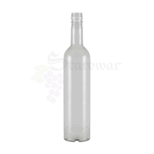 Butelka Szklana KRYSZTAŁ 500 ML + Zakrętka