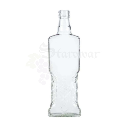 Butelka Szklana UKRAINKA 700 ML + Korek