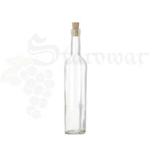 Butelka Szklana Joonis 500ml + Korek fi19
