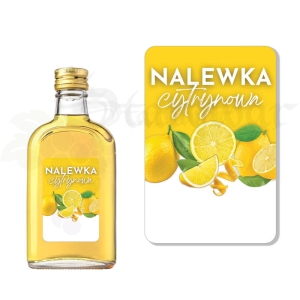 Etykieta na Butelkę Nalewka Cytrynowa ET150 / 1 szt