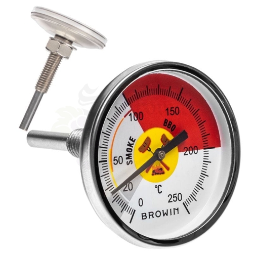 Termometr do Wędzarni 0-250°C Tarczowy 60 mm