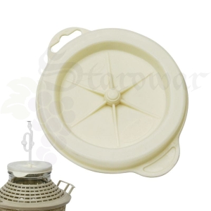 Korek Silikonowy do Balonu Szerokootworowego 138 mm – Kaptur – Biały